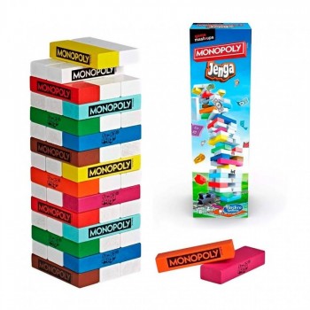 MONOPOLY JENGA HASBRO 456E8831