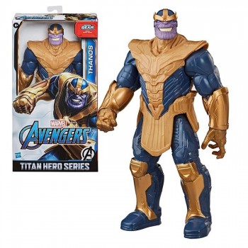 FIGURA TITAN DEUXE THANOS HASBRO 456E7381