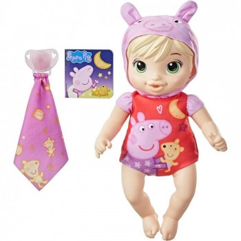 MUÑECA BABY ALIVE BUENAS NOCHES PEPPA PIG HASBRO 456F2387