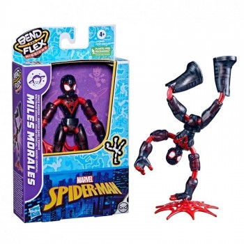 FIGURA MILES MORALES BEND AND FLEX MISIONES SPIDERMAN HASBRO 456F3844