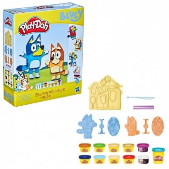 PLAY-DOH PLASTILINA BLUEY PLAYSET DE DISFRACES HASBRO 456F4374