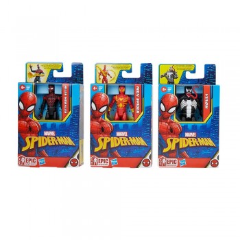 FIGURA SPIDERMAN MILES MORALES 10 CM SPIN 456F690