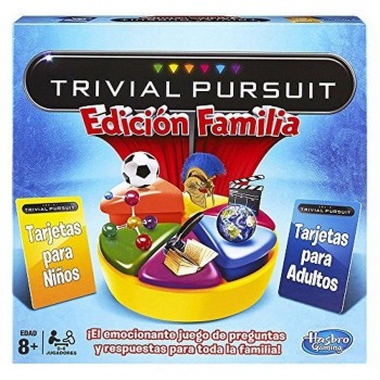 JUEGO TRIVIAL PURSUIT EDICION FAMILIAR