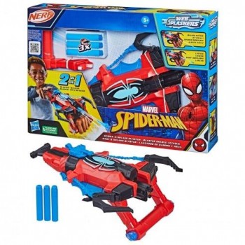 LANZADOR DARDOS AGUA SPIDERMAN HASBRO 456F7852