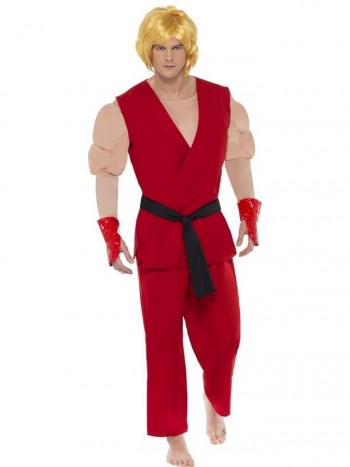 DISFRAZ KEN STREET FIGHTER ADULTO SMIFFYS 38969