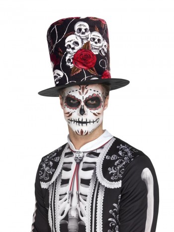 SOMBRERO CHISTERA CALAVERA SMIFFYS 48035