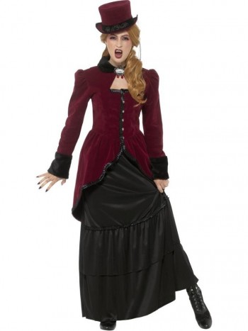 DISFRAZ VAMPIRESA VICTORIANA ADULTA SMIFFYS 45116