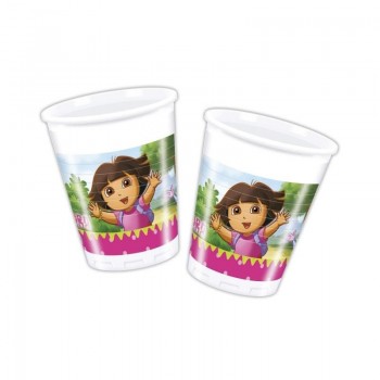 VASOS DORA 10 UNIDADES