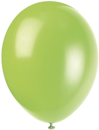 BOLSA 100 GLOBOS VERDE MANZANA 85 BELBAL