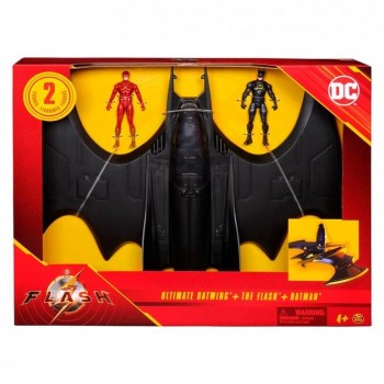 BATWING + FIGURA BATMAN Y FLAH SPIN MASTER