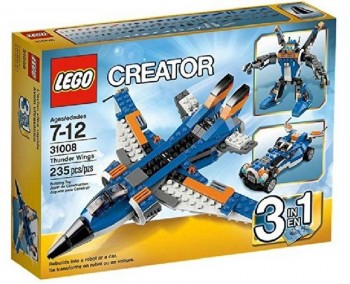 LEGO CREATOR 3 EN 1 AVION ULTRASONICO 31008