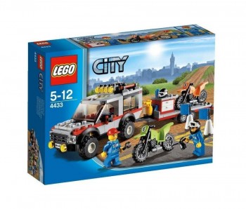 LEGO CITY COCHE CON MOTOS 4433