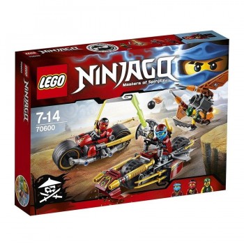 LEGO NINJAGO PERSECUCION EN LA MOTO NINJA 70600