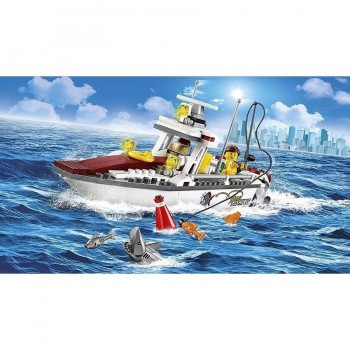 LEGO CITY BARCO DE PESCA 60147