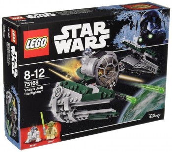 LEGO STAR WARS YODA JEDI STARFINGHTER 75168