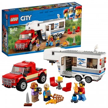 LEGO CITY CAMIONETA Y CARAVANA 60182