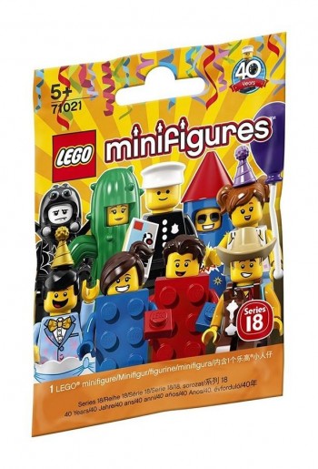 LEGO MINI FIGURAS SERIE 18 40 ANIVERSARIO 71021