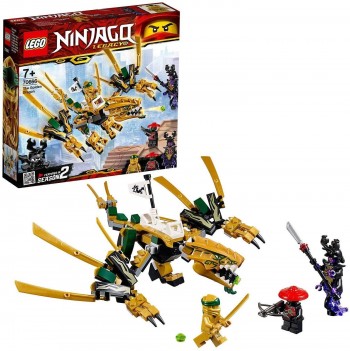 LEGO NINJAGO DRAGON DORADO 70666
