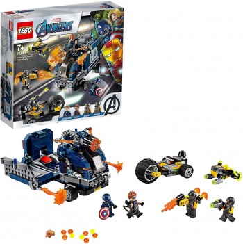 LEGO AVENGER DERRIBO DEL CAMION 76143