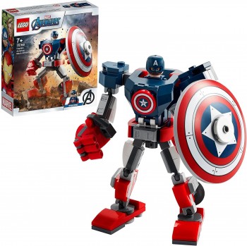 LEGO ARMADURA ROBOTICA CAPITAN AMERICA 76168