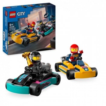 LEGO CITY KARTS Y PILOTOS DE CARRERAS 60400