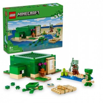 LEGO MINECRAFT LA CASA TORTUGA DE LA PLAYA 21254