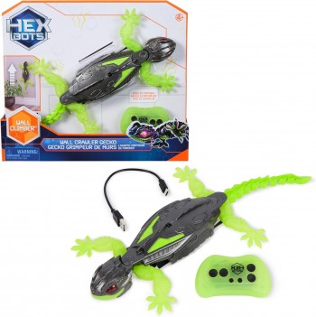 HEX BOTS LAGARTO TREPADOR DE PAREDES SPIN MASTER