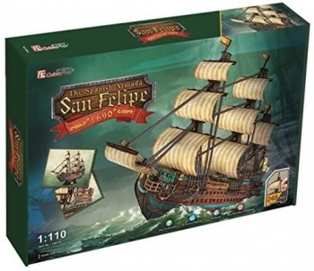 PUZZLE 3D BARCO SAN FELIPE 284 PZAS JUPE