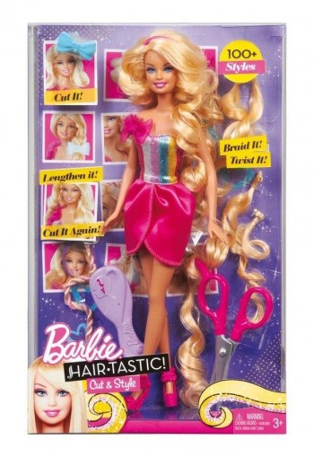 BARBIE CORTA Y PEINA MATTEL