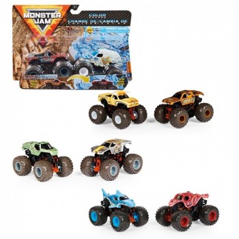 MONSTER JAM SURTIDOS PACK DE 2  1.64 SPIN 4886044943