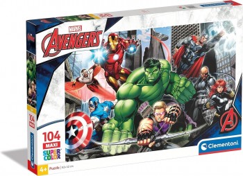 PUZZLE104 PZAS  MAXI AVENGERS CLEMENTONI 23688