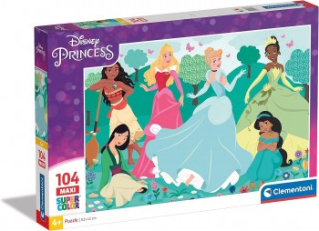 PUZZLE MAXI 104 PZAS PRINCESAS CLEMENTONI 23767