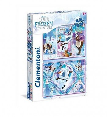 PUZZLE FROZEN 2X20  CLEMENTONI