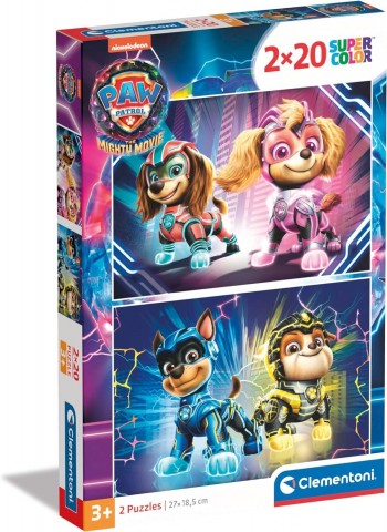 PUZZLE PATRULLA CANINA 2X20 CLEMENTONI 24805