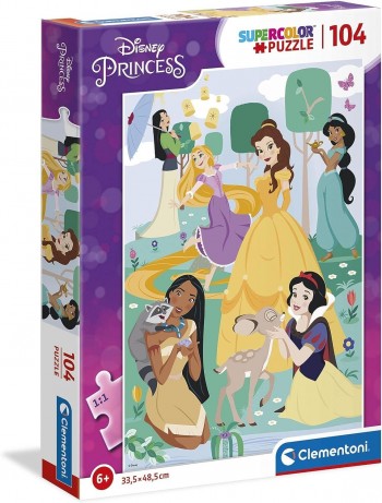 PUZZLE PRINCESAS 104 CLEMENTONI 25736