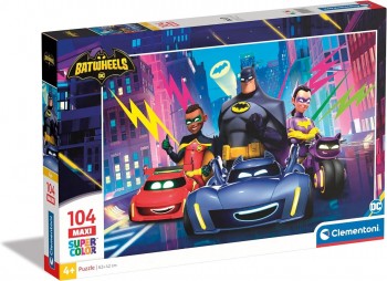 PUZZLE MAXI 104 PZAS BATWHEELS CLEMENTONI 25761