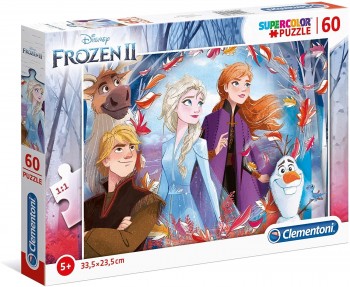 PUZZLE 60 PZAS FROZEN II CLEMENTONI 26058