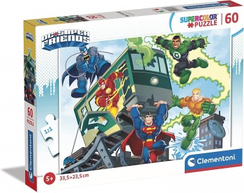 PUZZLE 60 PZAS DC COMICS CLEMENTONI 26066