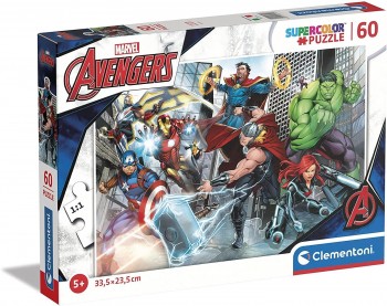 PUZZLE 60 PZAS AVENGERS CLEMENTONI 26112