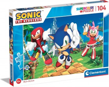 PUZZLE 104 PZAS SONIC CLEMENTONI 27256