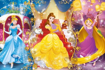 PUZZLE PRINCESAS 104 PZAS CLEMENTONI 27983