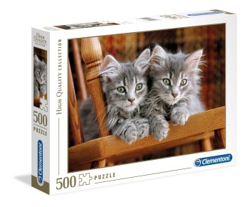 PUZZLE GATITOS 500 PZAS CLEMENTONI 30545