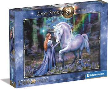 PUZZLE ANNE STOKES UNICORNIO 1500 PZAS CLEMENTONI 31821