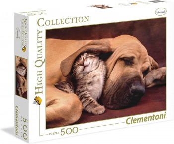 PUZZLE 500 PZAS ANIMALES CLEMENTONI