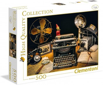 PUZZLE 500 THE TYPEWRITER CLEMENTONI