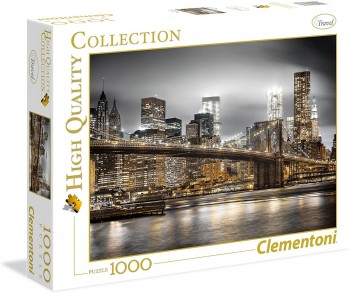 PUZZLE 1000 PZAS NEW YORK CLEMENTONI 39366