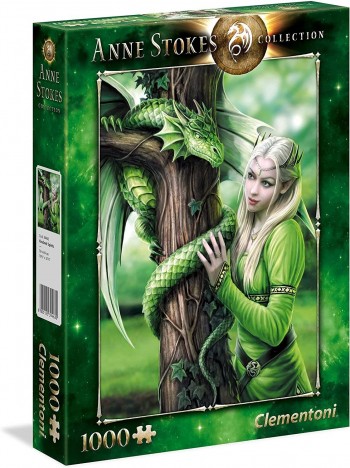 PUZZLE ANNE STOKES SERPIENTE 1000 PZAS CLEMENTONI 39463