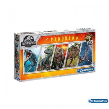 PUZZLE PANORAMICO 1000 PZAS JURASSIC WORLD CLEMENTONI 39471