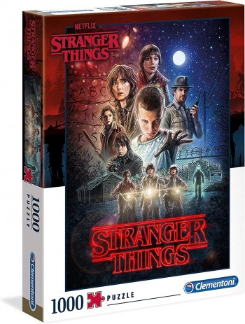 PUZZLE STRANGER THINGS 1000 CLEMENTONI 39542