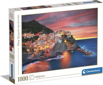 PUZZLE MANAROLA 1000 PZAS CLEMENTONI 39647